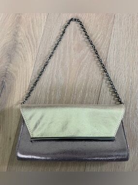 Kate Landry Metallic Evening Bag